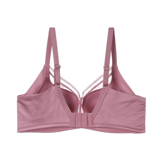 comfit钢圈蕾丝内衣女士小胸聚拢收副乳下薄款文胸