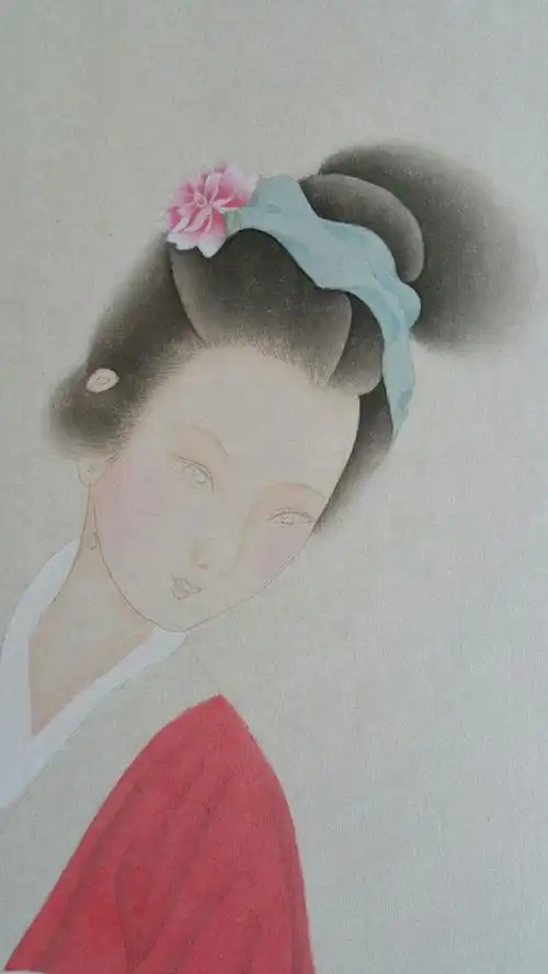 工笔画家郭慕熙,手把手教工笔仕女图《西施浣纱》