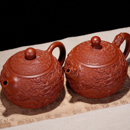 高工宜兴礼包送礼收藏紫砂壶宜兴紫砂大红红袍周小明茶壶