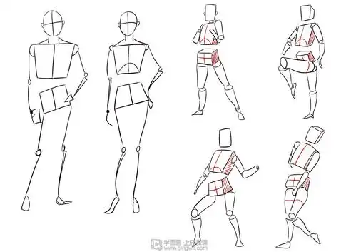 临摹人体—人体入门绘制提升练习举报