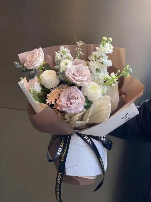 貂蝉玫瑰的美无与伦比高级感花束