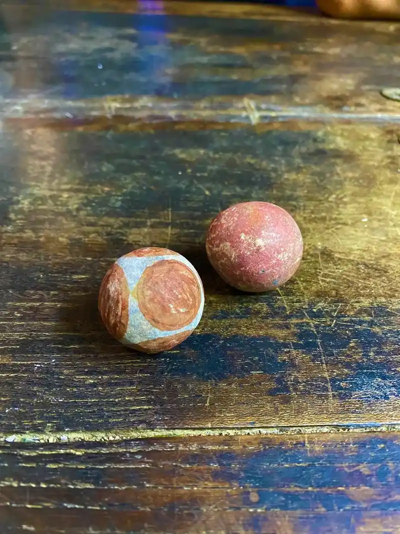 宋代捶丸,是一种以杖击球入穴的古代球类运动.#让文物抖起来 - 抖音