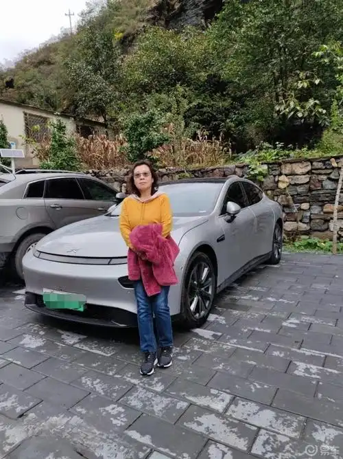 【远郊旅行】#小鹏汽车p7#今年十一开着小p去十渡玩耍,单程120公里.