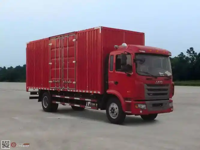 江淮牌hfc5161xxyp3k1a50s1v型厢式运输车图片