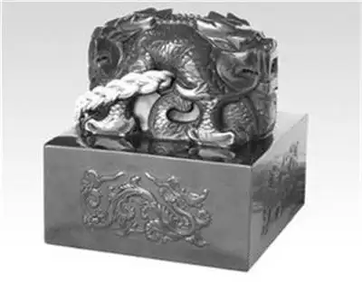 乾隆青玉螭龙玉玺收购价格报价