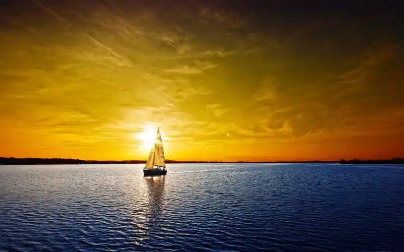 高清晰令人惊叹的日落黄昏壁纸