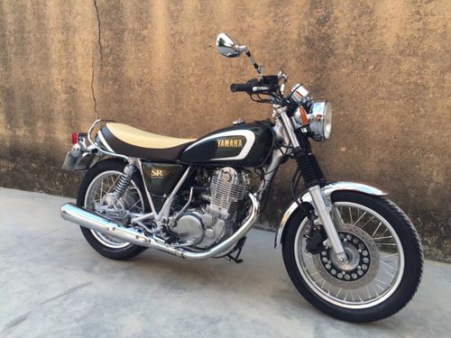 [红尘摩托店]★出售—2013年电喷雅马哈sr400个性复古摩托街车
