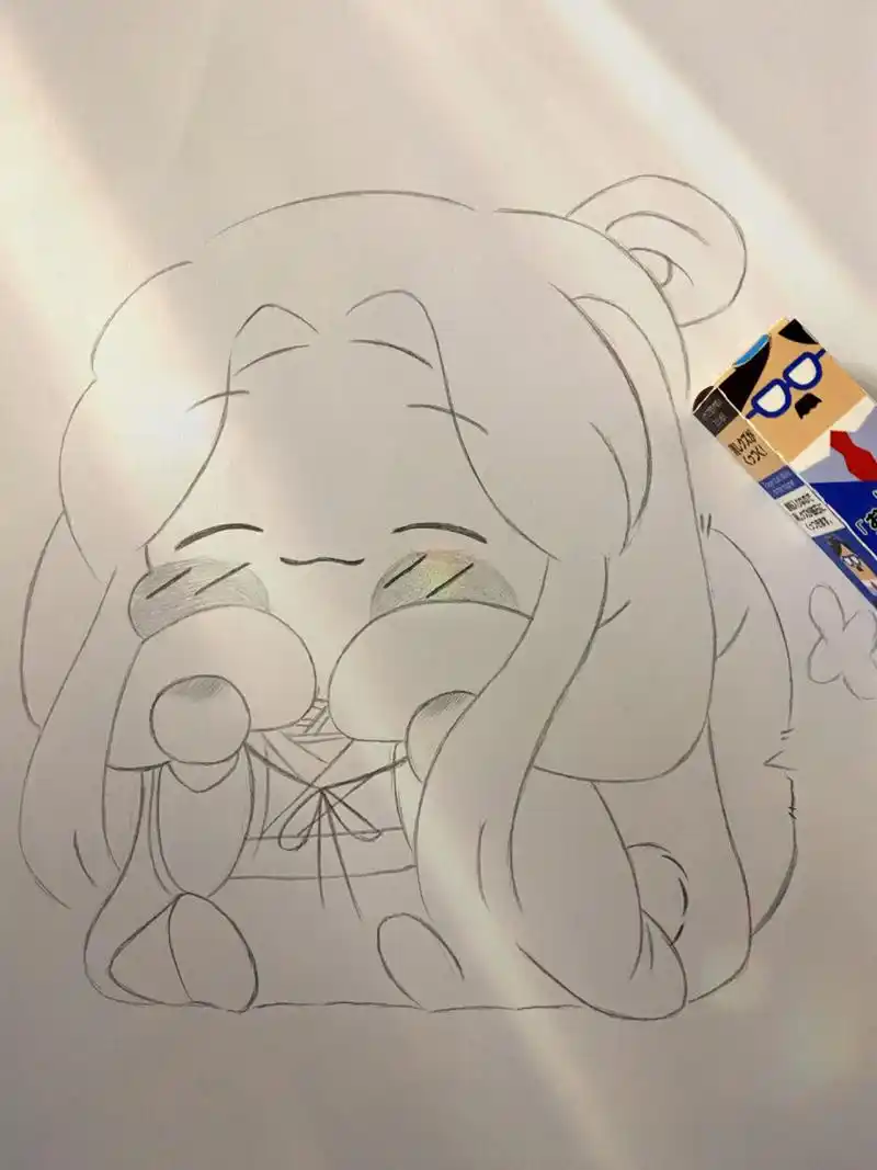 新年新气象,画个谢兔兔给大家拜个晚年!