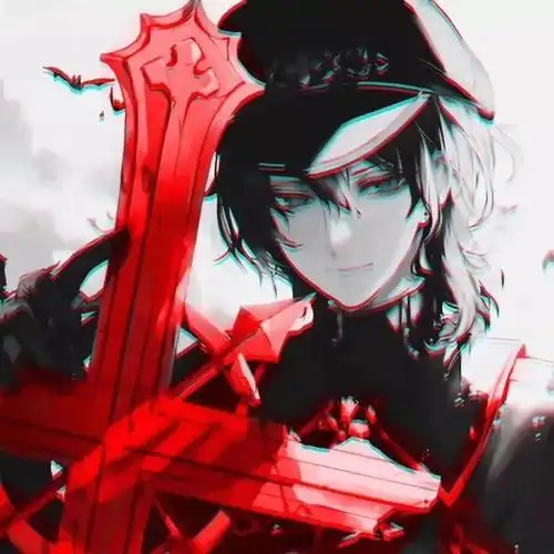 暗黑系头像,黄粱一梦,倾厦而醒