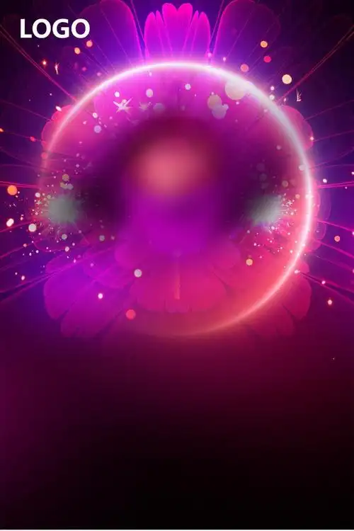 本次背景 作品主题是 炫彩紫色海报背景素材,编号是8069298,格式是psd