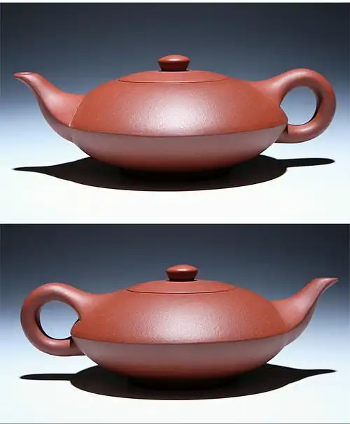 【一砂一砾】宜兴紫砂壶 原矿紫砂泥 名家全手工壶紫砂茶壶扁壶茶具