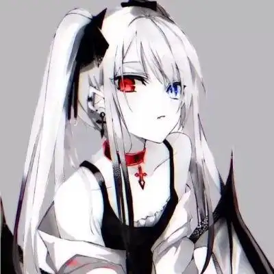 暗黑系女生头像动漫戴眼镜 动漫头像图片大全 -【爱个性】