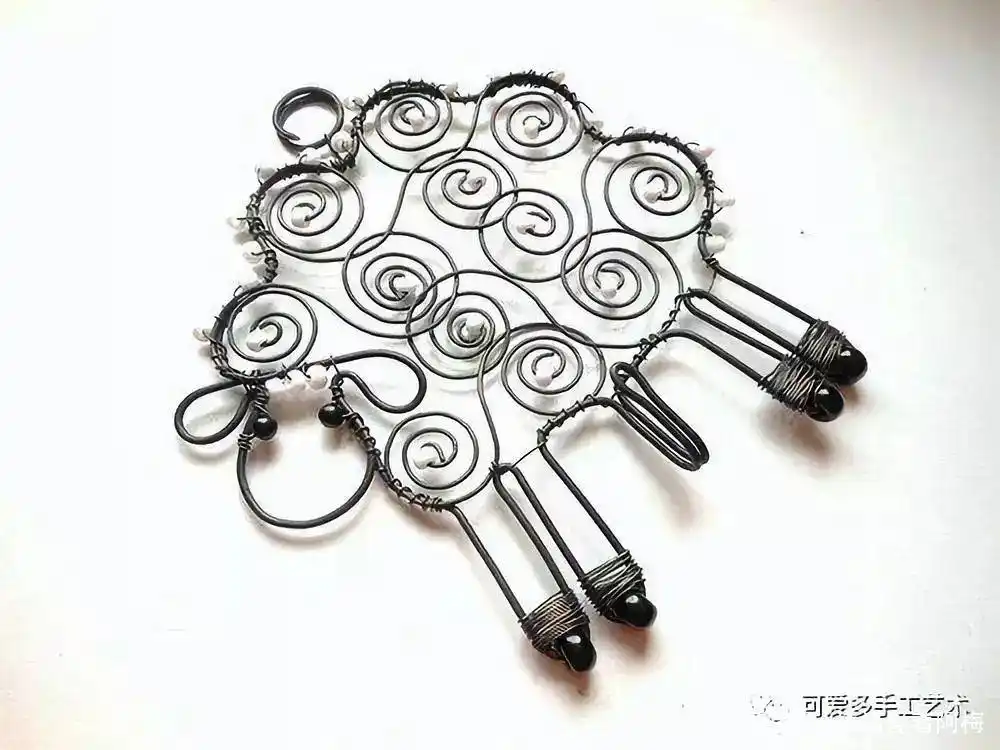 变废为宝用铁丝做手工,没想到成品出来这么多人喜欢,附教程