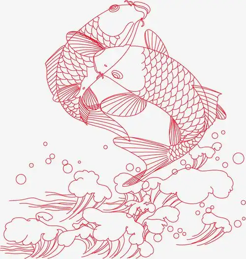 关键词 : 鱼,线稿,吉祥,中国风,红色[声明] 觅元素所有素材为用户免费
