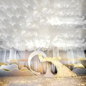 婚礼道具云朵图片