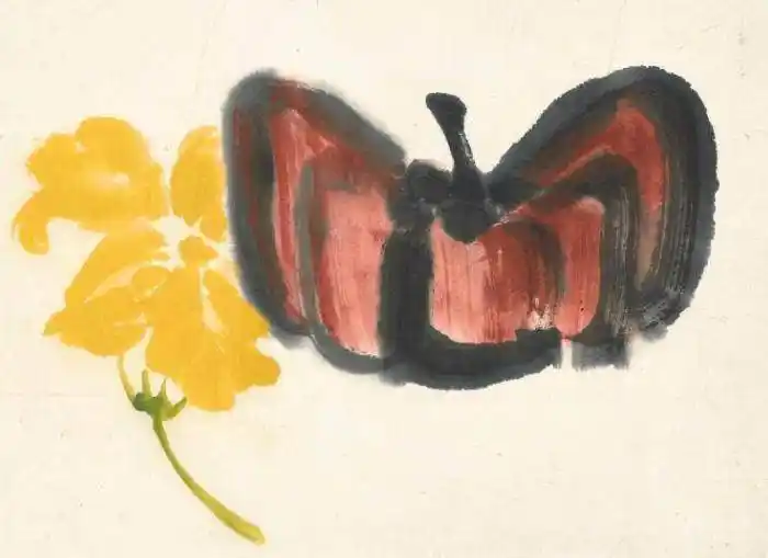 齐白石笔下的南瓜