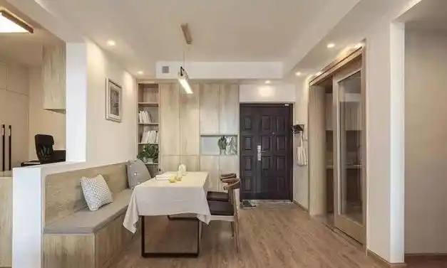 卡座|客厅|餐桌|生活|小吧台|电视背景墙_网易订阅