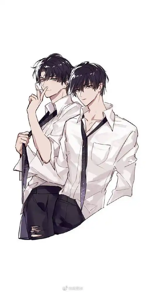 伪装学渣漫画贺朝x谢俞清华双杰画师禽园长6767676767