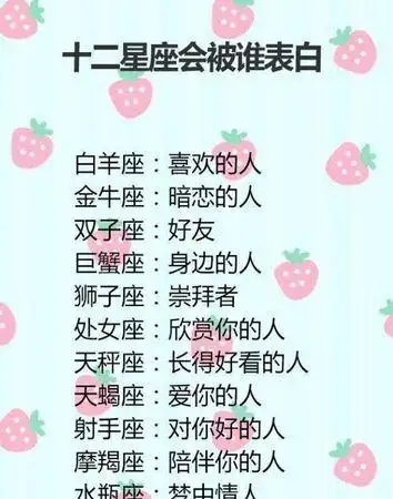 金牛座在12星座颜值榜里面排第几