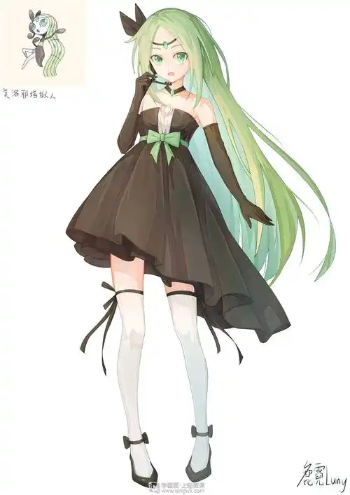 有主题的服装设计绘制