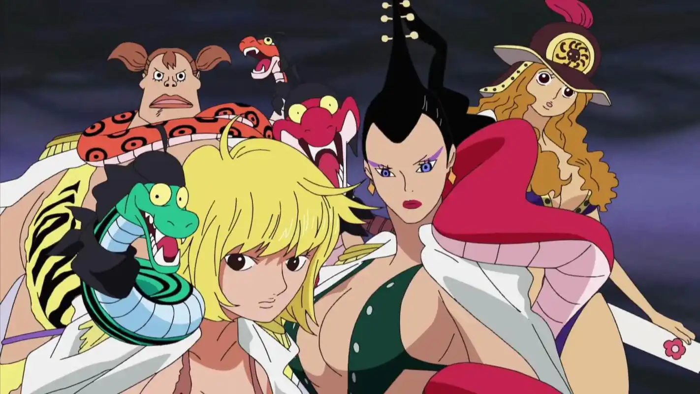 王路飞被一群美女追杀,才觉得娜美好,回忆以前:也没好多少_玛格丽特