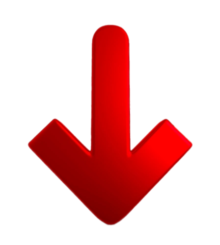 红色向下箭头_办公资源网