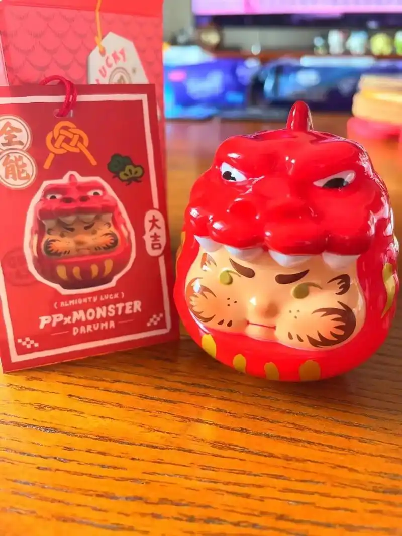 pp x monster 幸运达摩盲盒.🌟幸运达摩盲盒🌟 - 抖音