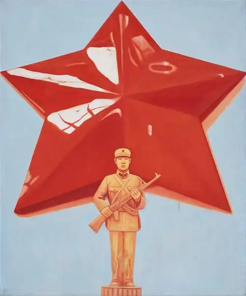 记艺·壬寅深秋丨程兆星"红色题材"油画作品欣赏 - 大河艺术网