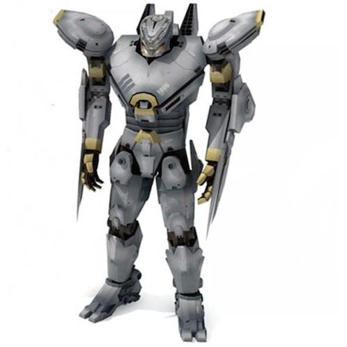 包邮送4工具环太平洋尤里卡突袭者机甲纸模型diy手工