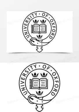 校徽设计图案大全简笔画_校徽设计图案大全对称版_熊猫办公