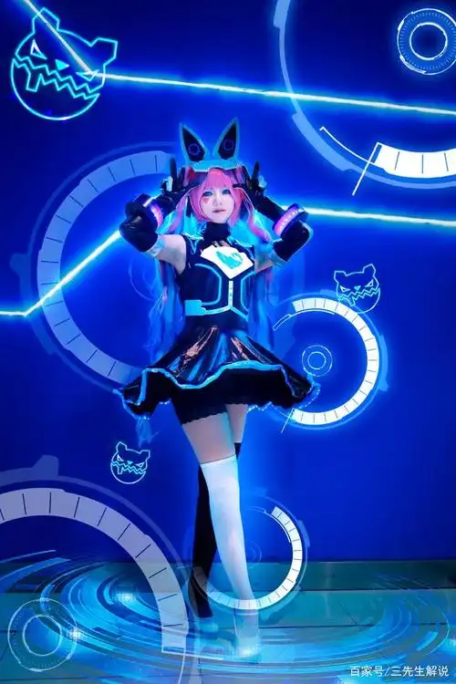 酷!王者荣耀安琪拉心灵骇客cosplay,果然美出新境界!