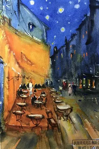 星光点亮灰色的时间,梵高咖啡馆