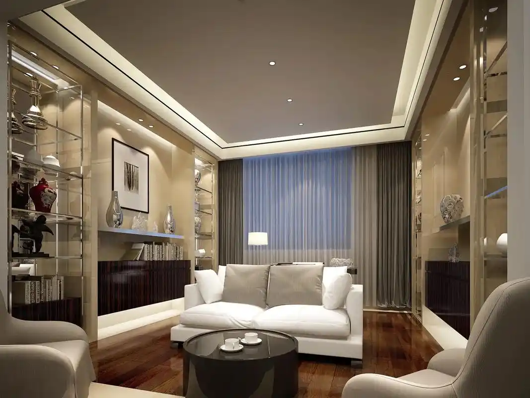 别墅房间,谁说一层客餐厅做了欧式风格,二 - 抖音