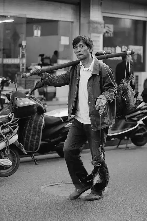 写美篇       虽然肩上只是小小的担子,可这担子却是他们生活的压力