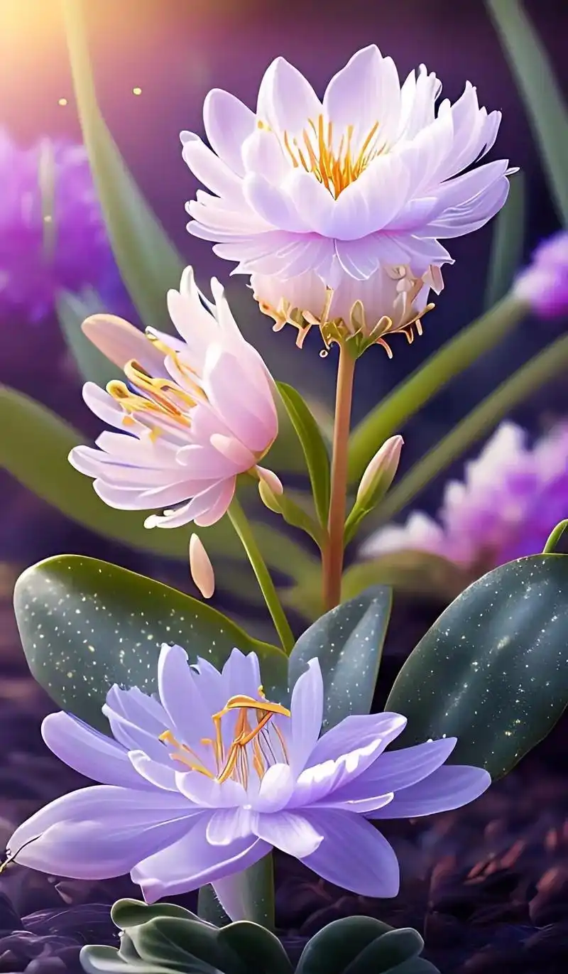 有一种花叫百合花,它的花语是百事合意,生命本该如此, - 抖音