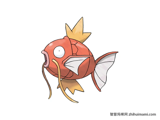 鲤鱼王简笔画图片