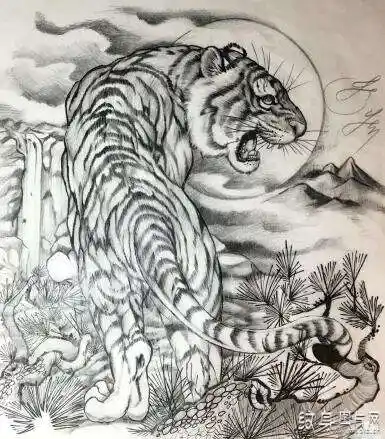 中国传统纹身手稿大全盘点纹身中经典素材