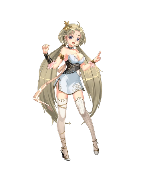 游戏 立绘 女 精灵