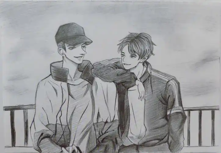 绘画日记23天撒野