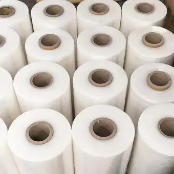 厂家批发pe机用拉伸膜透明出口专用塑料包装缠绕膜