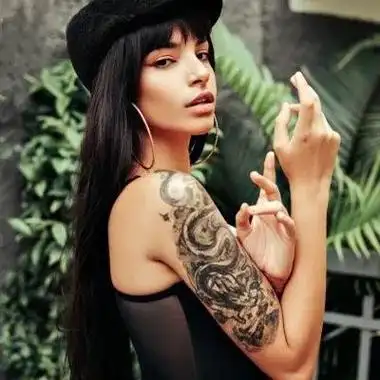 头像欧美纹身女生头像霸气社会女很好看第443期