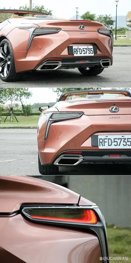 最美敞篷gt跑车,雷克萨斯小改款lc再次诠释