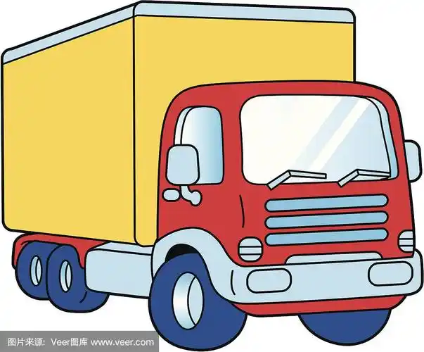 卡通的卡车