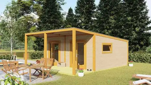 现代木屋别墅 休闲度假