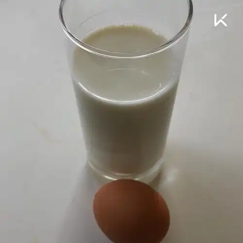 早餐一杯牛奶一颗鸡蛋!加油加油!