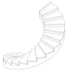 楼梯俯视图简笔画楼梯的简笔画步骤如下弧形楼梯画法简笔画教程简笔画