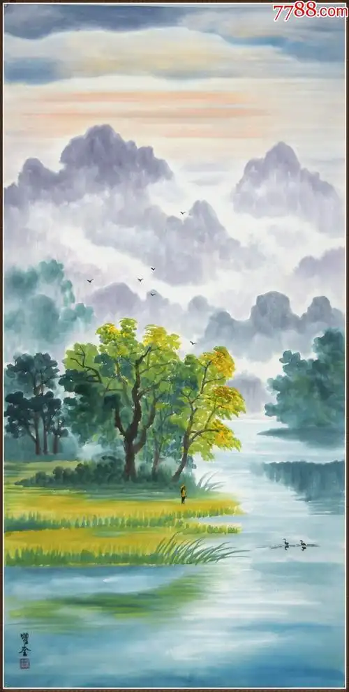 打假:0次进行点评点评:0浏览量:备注:尺寸138*68简介:水墨山水原画