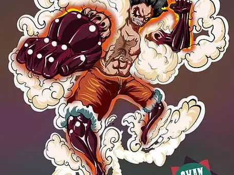 四档路飞蛇人形态