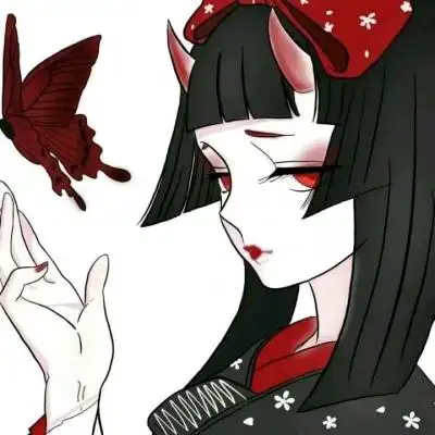 动漫女生头像 病女