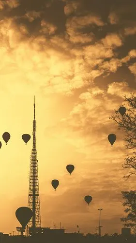 复古文艺风景背景